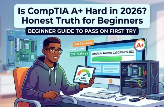 is comptia a+ hard